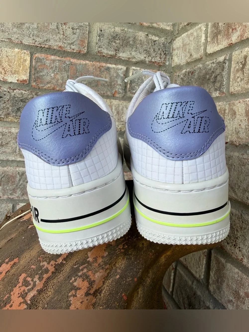 🍒💣 Nike Air Force 1 sage style platform sneaker